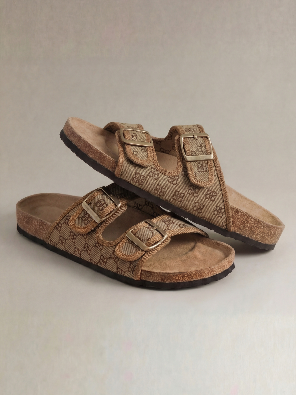 MILAN - SAND | CORK SANDALS
