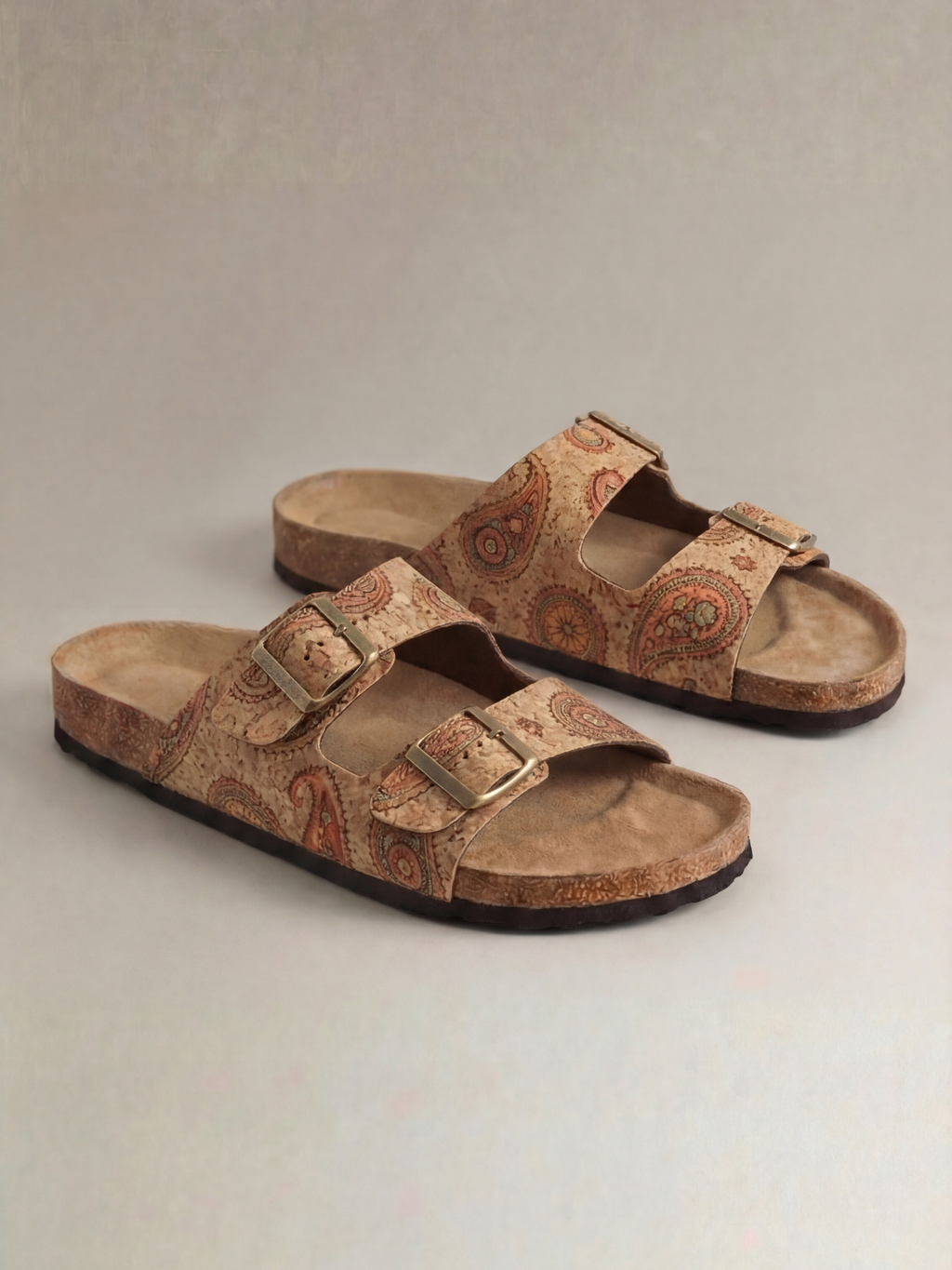 SAGE BEIGE - WOMENS | CORK SANDALS