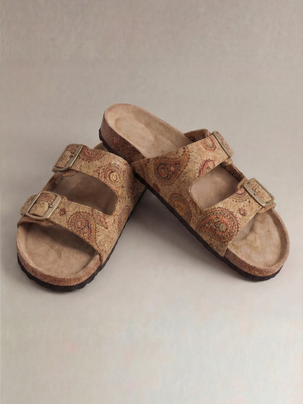 SAGE BEIGE - WOMENS | CORK SANDALS