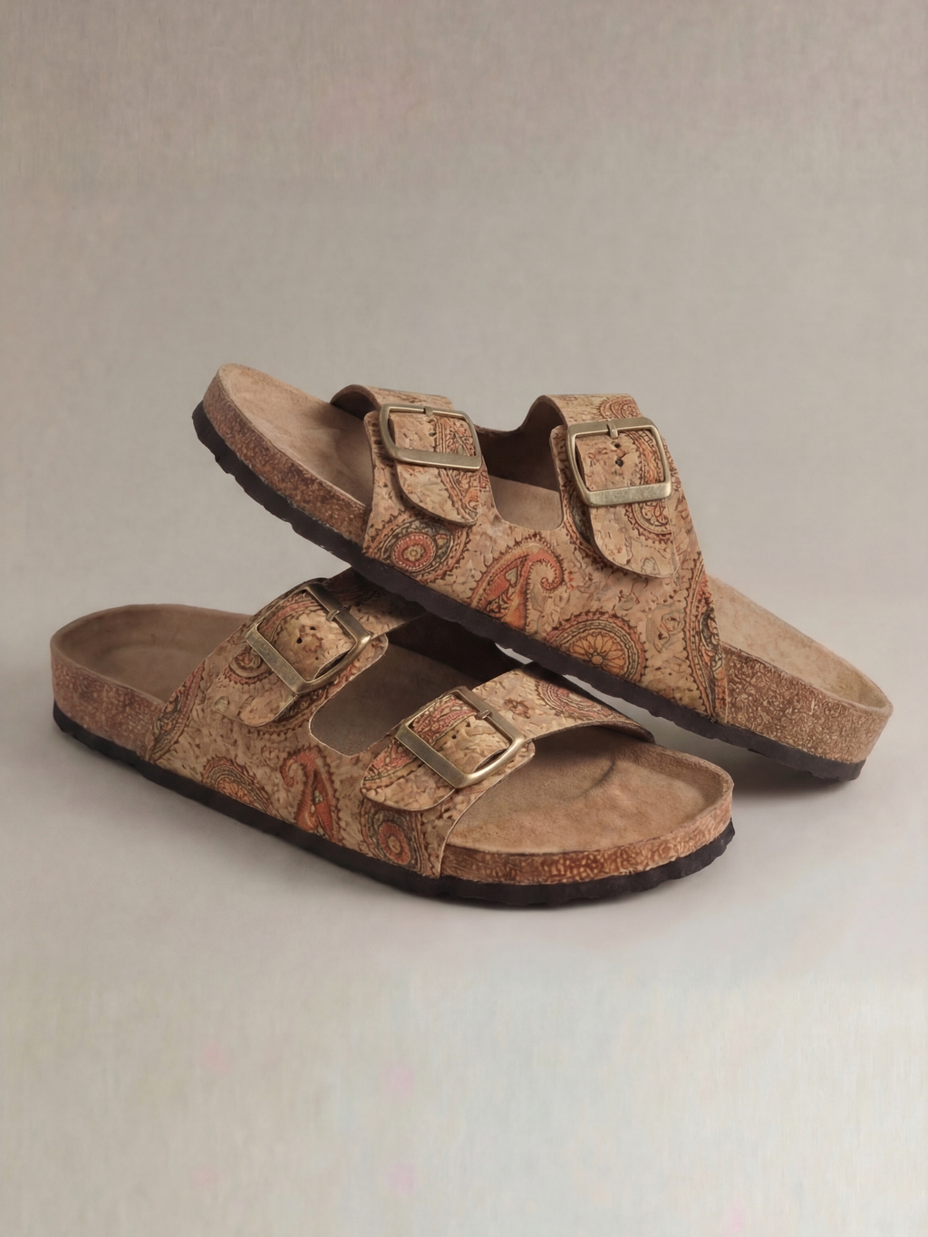 SAGE BEIGE - WOMENS | CORK SANDALS