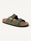 DUNE - SAGE GREEN | CORK SANDALS
