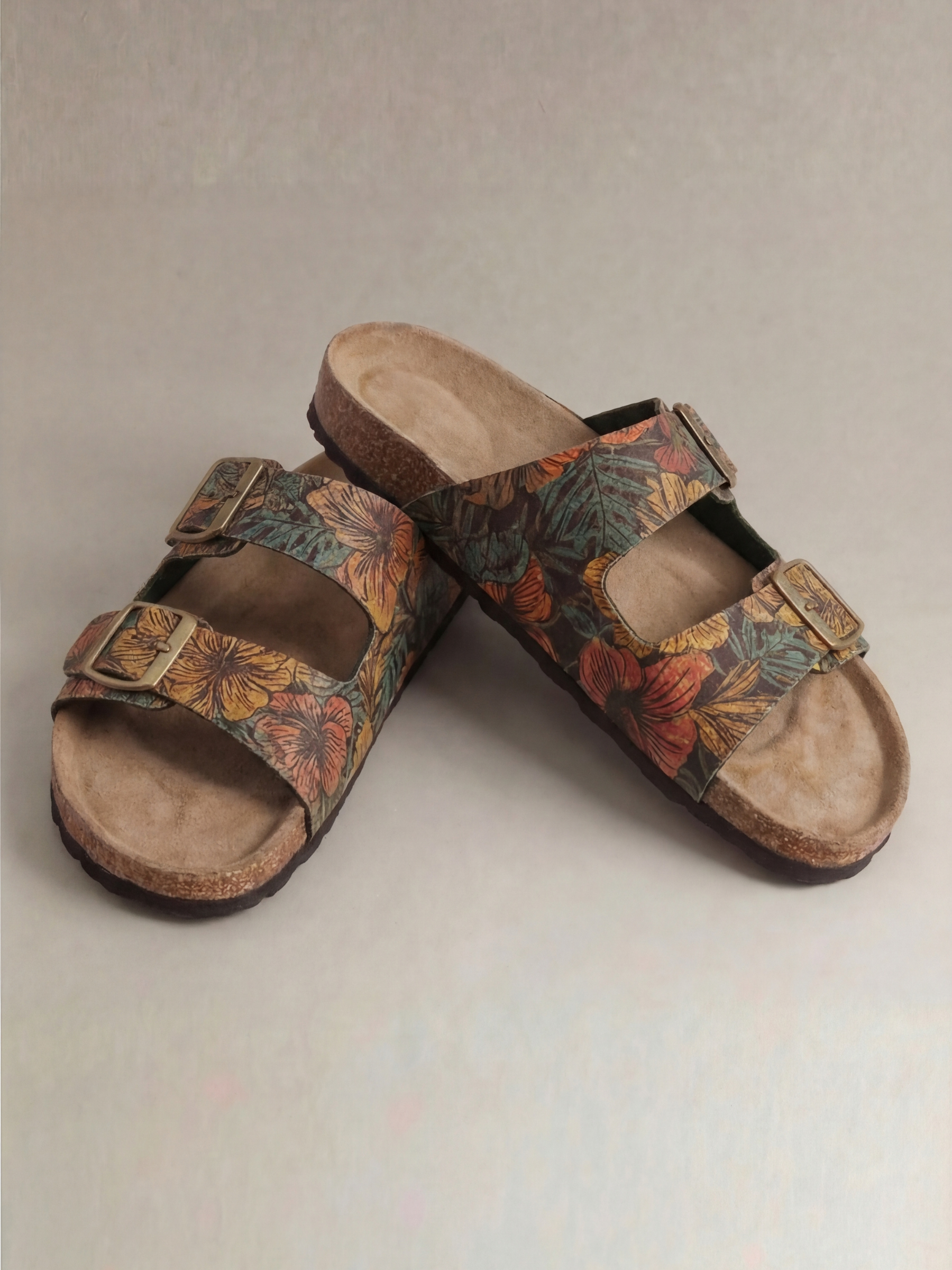 HAWAI FLORAL - WOMENS | CORK SANDALS