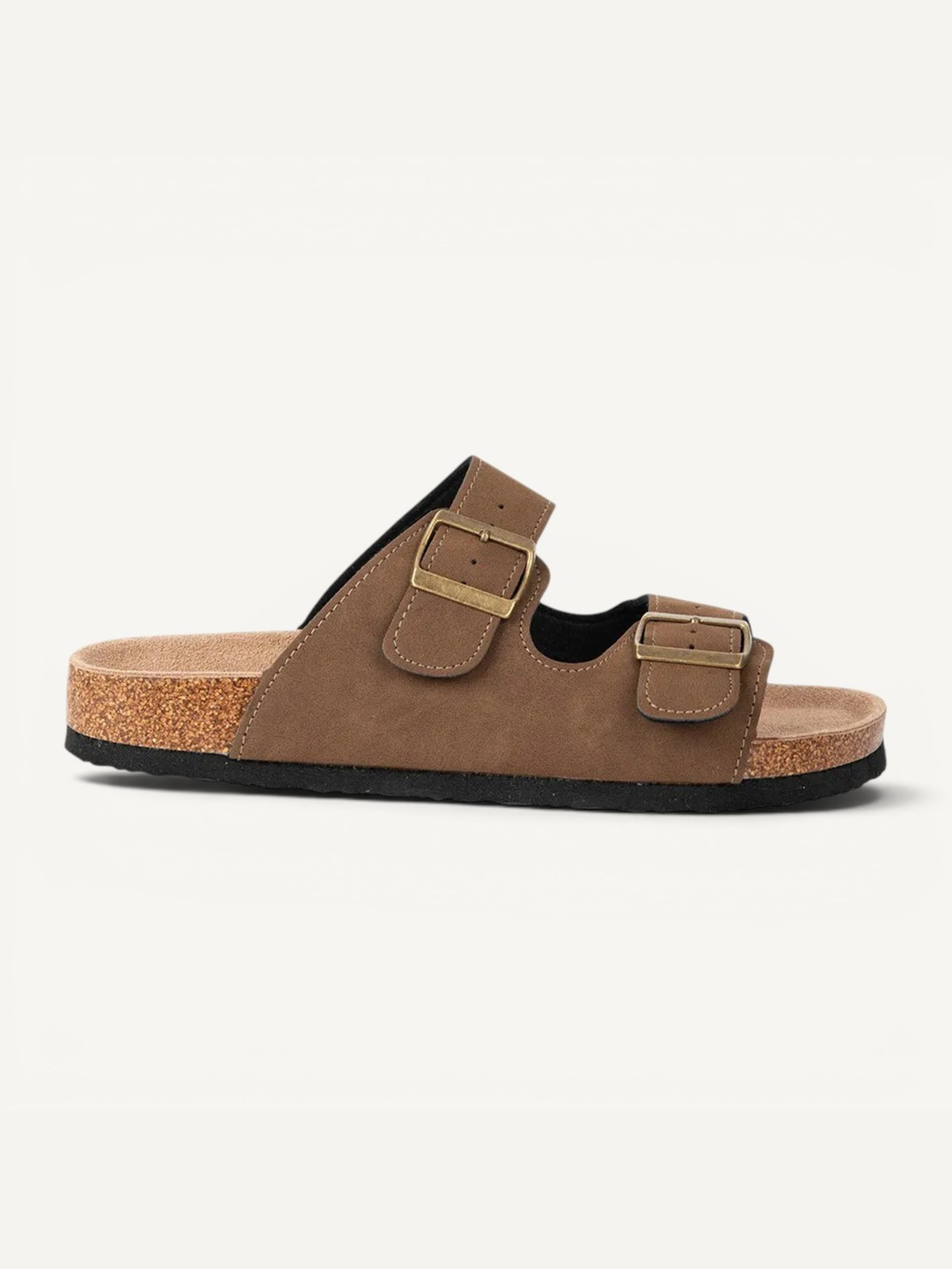 DUNE - CHESTNUT BROWN | CORK SANDALS
