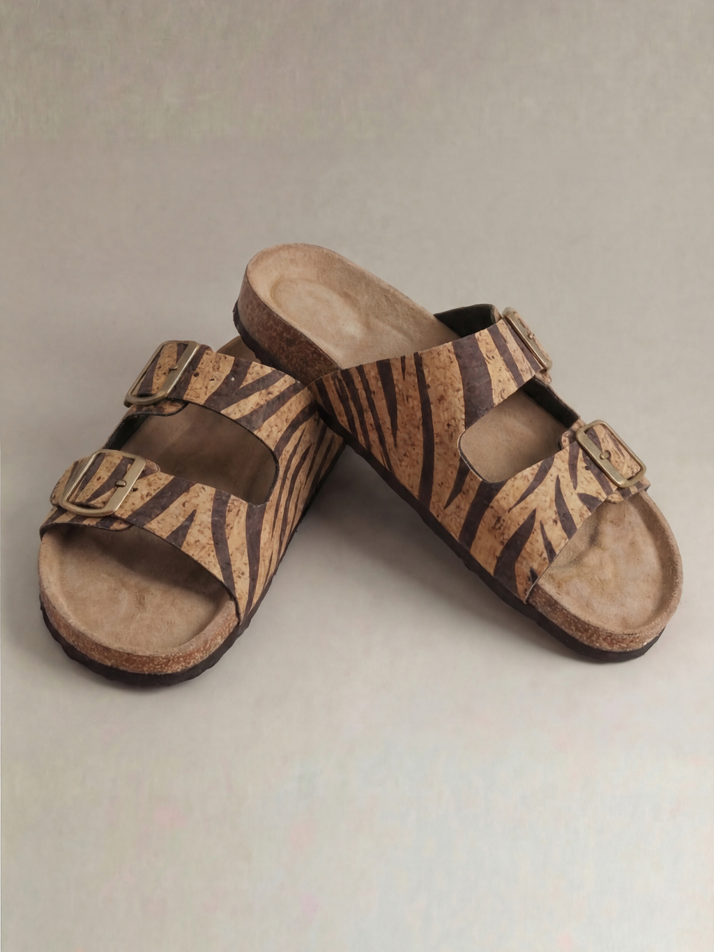 LYRA LEAPORD - WOMENS | CORK SANDALS