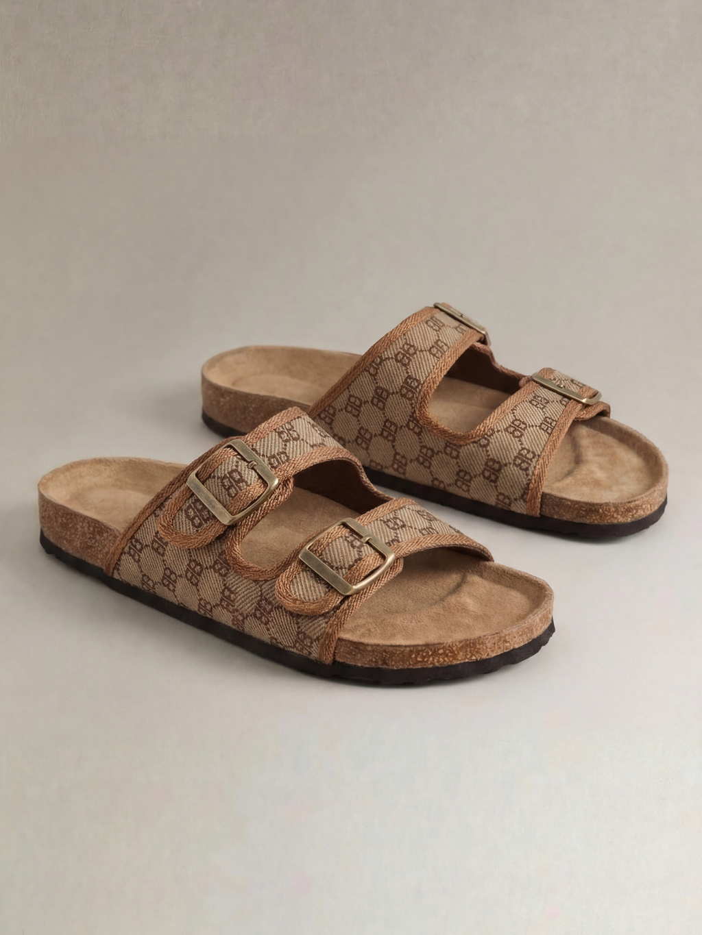 MILAN - SAND | CORK SANDALS